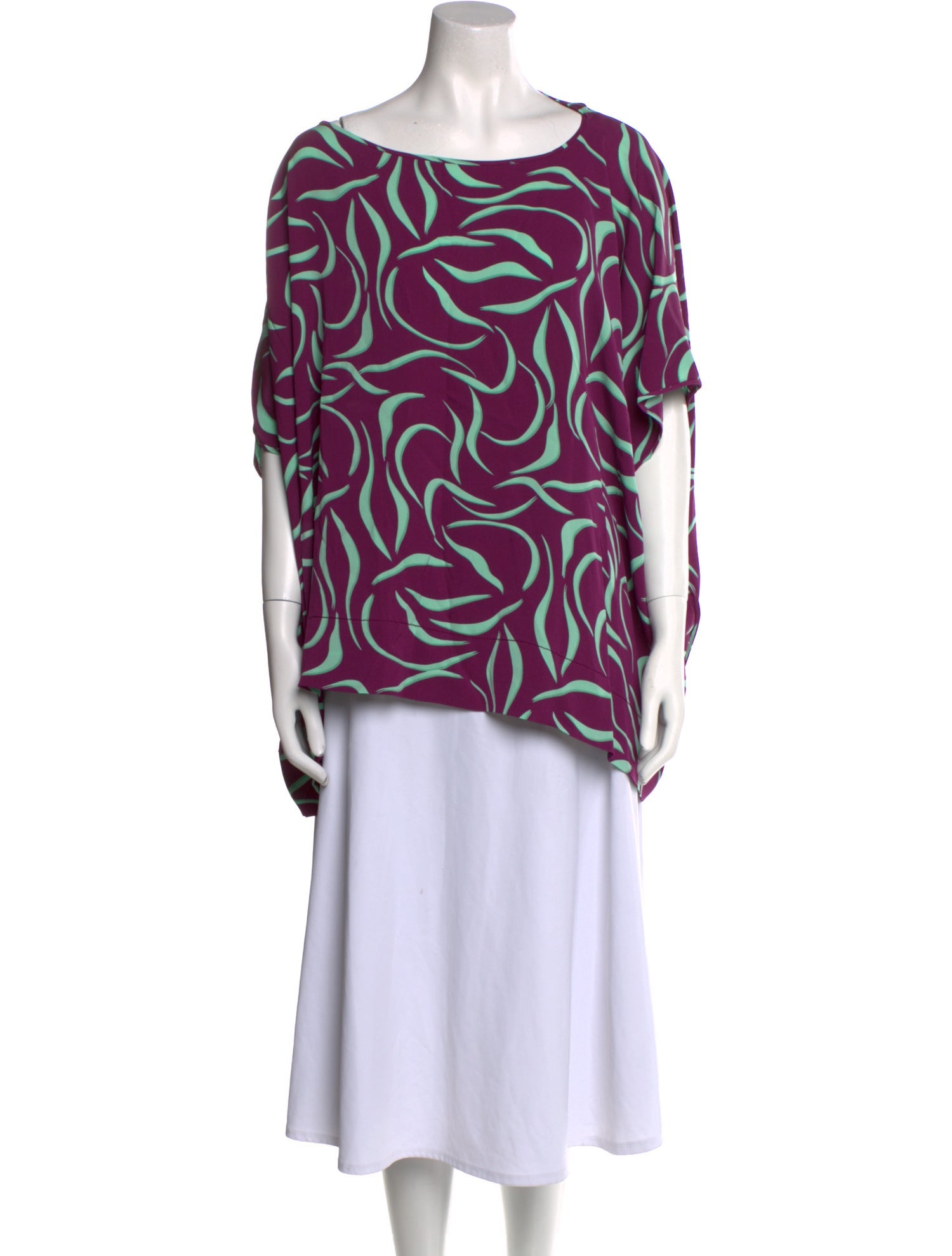 Diane von Furstenberg Silk Printed Tunic