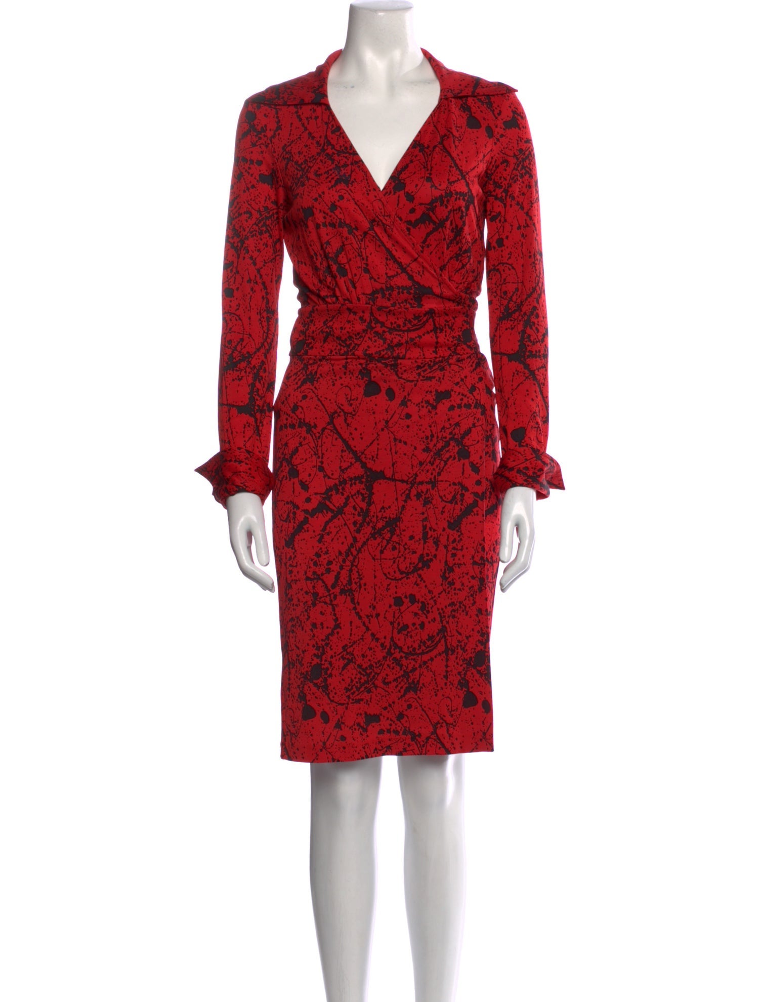 Diane von Furstenberg Silk Knee-Length Dress
