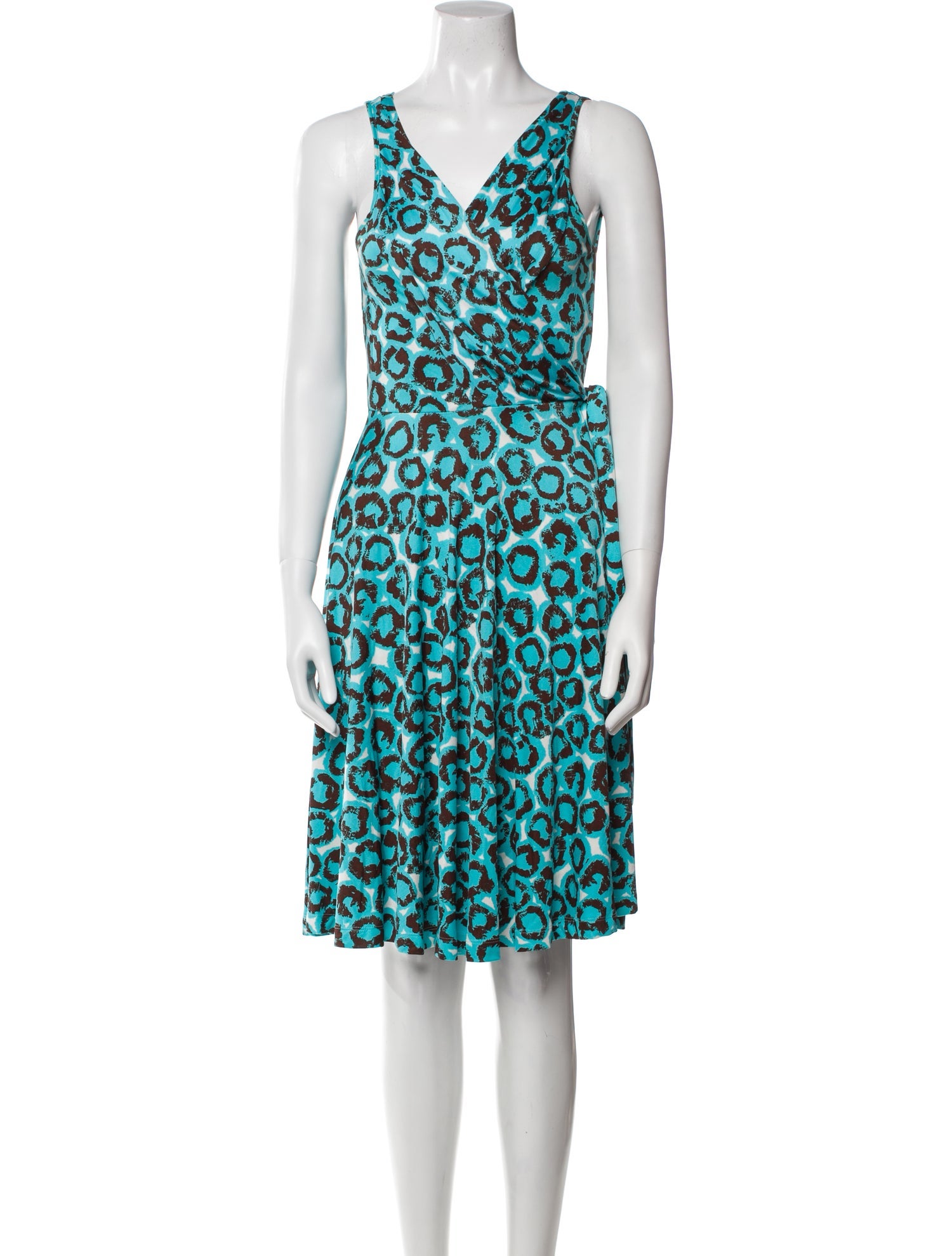 Diane von Furstenberg Silk Knee-Length Dress