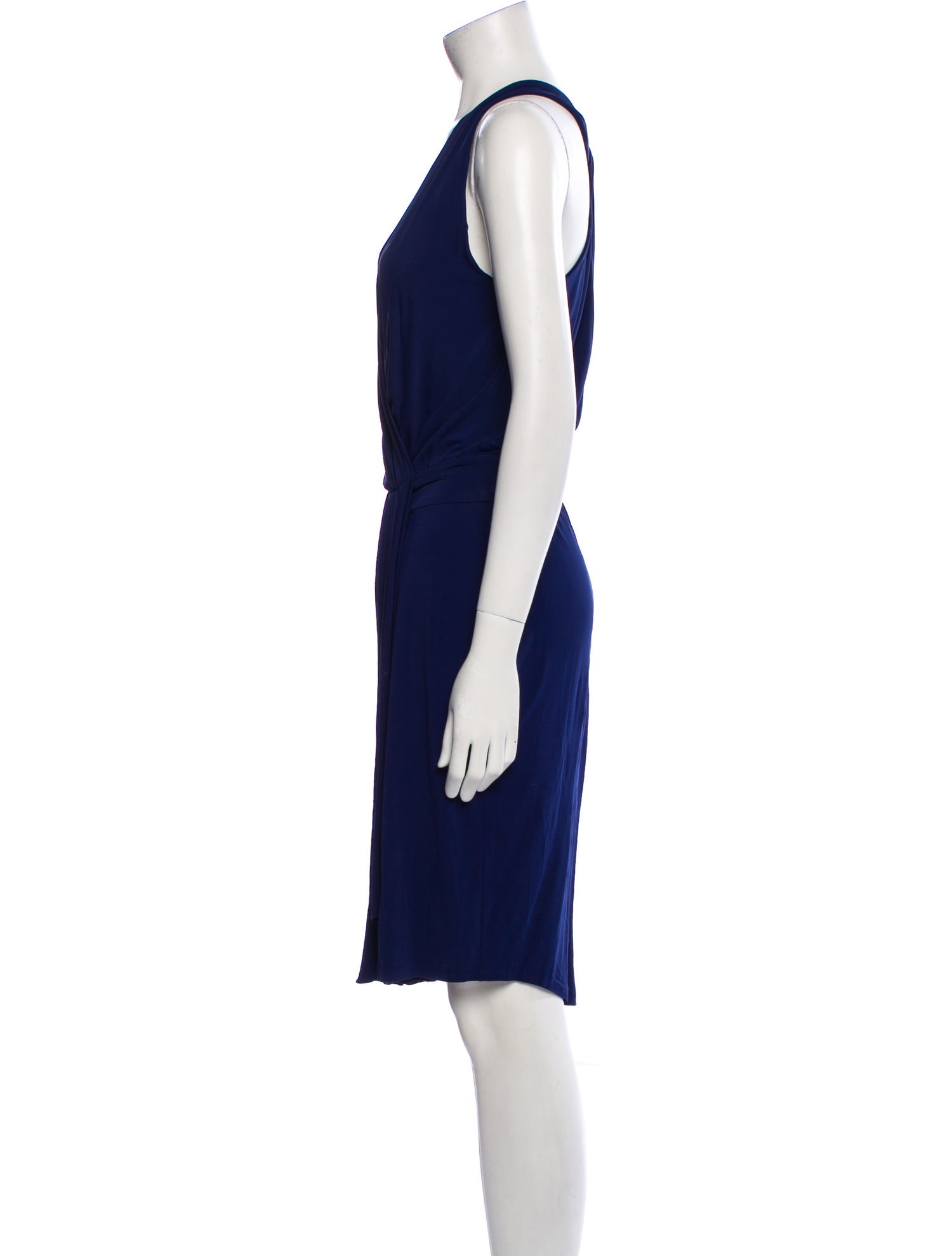 Diane von Furstenberg V-Neck Knee-Length Dress