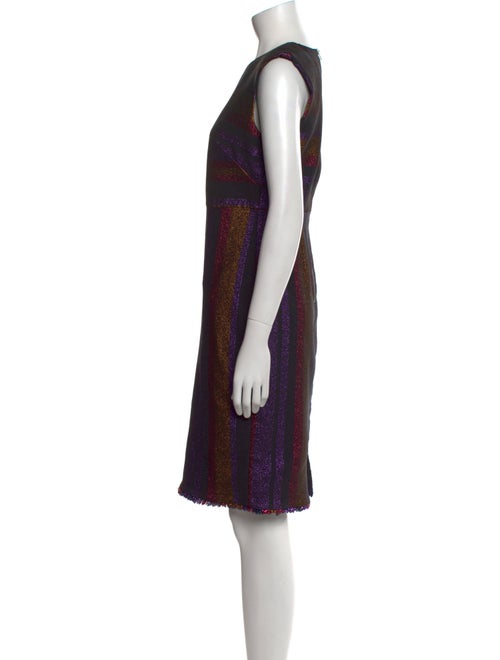 Diane von Furstenberg Striped Knee-Length Dress