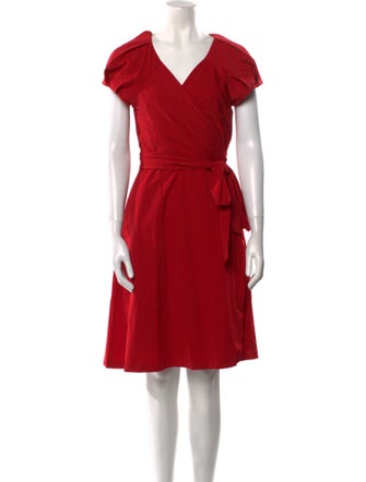 Diane von Furstenberg Nylon Knee-Length Dress