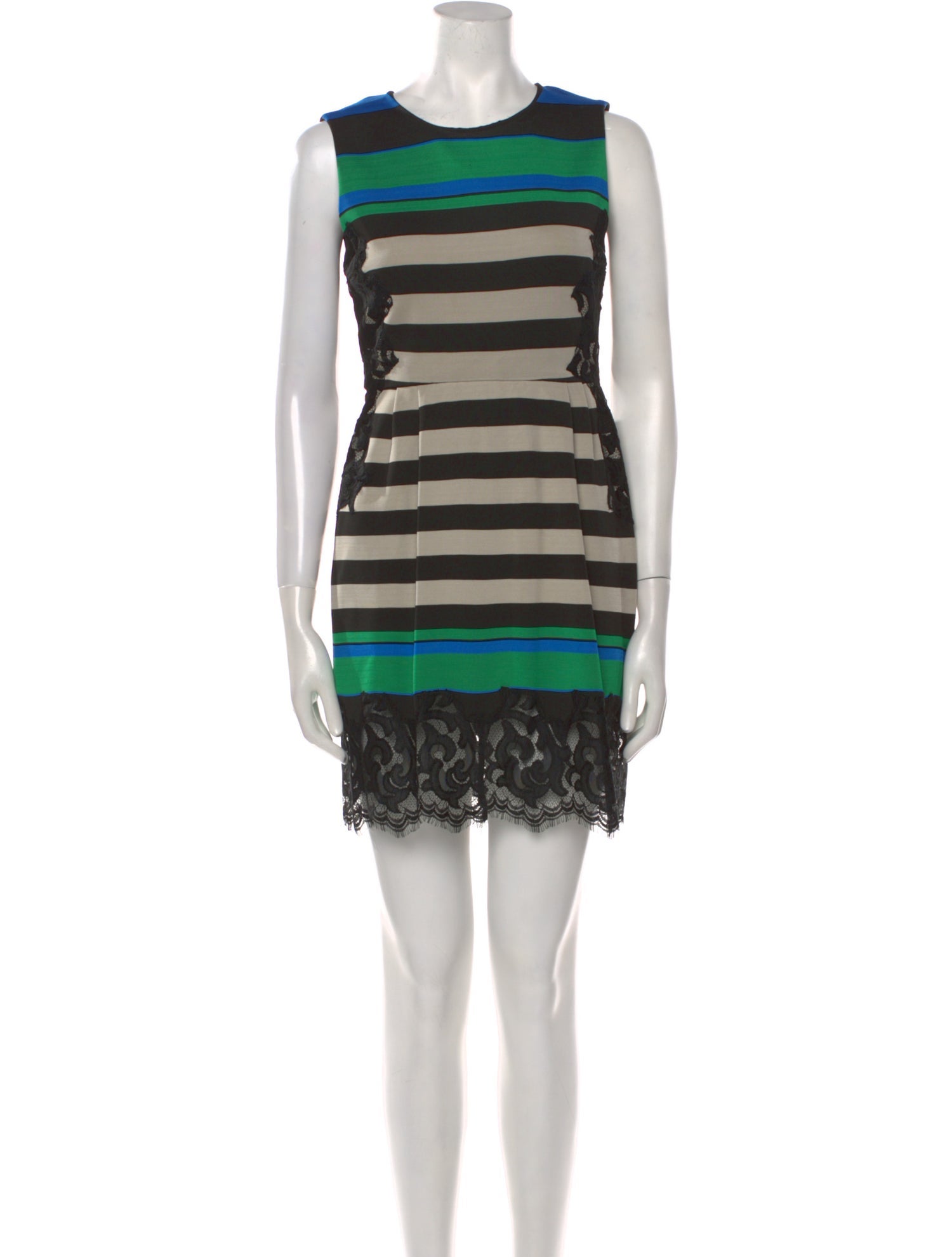 Diane von Furstenberg Striped Mini Dress