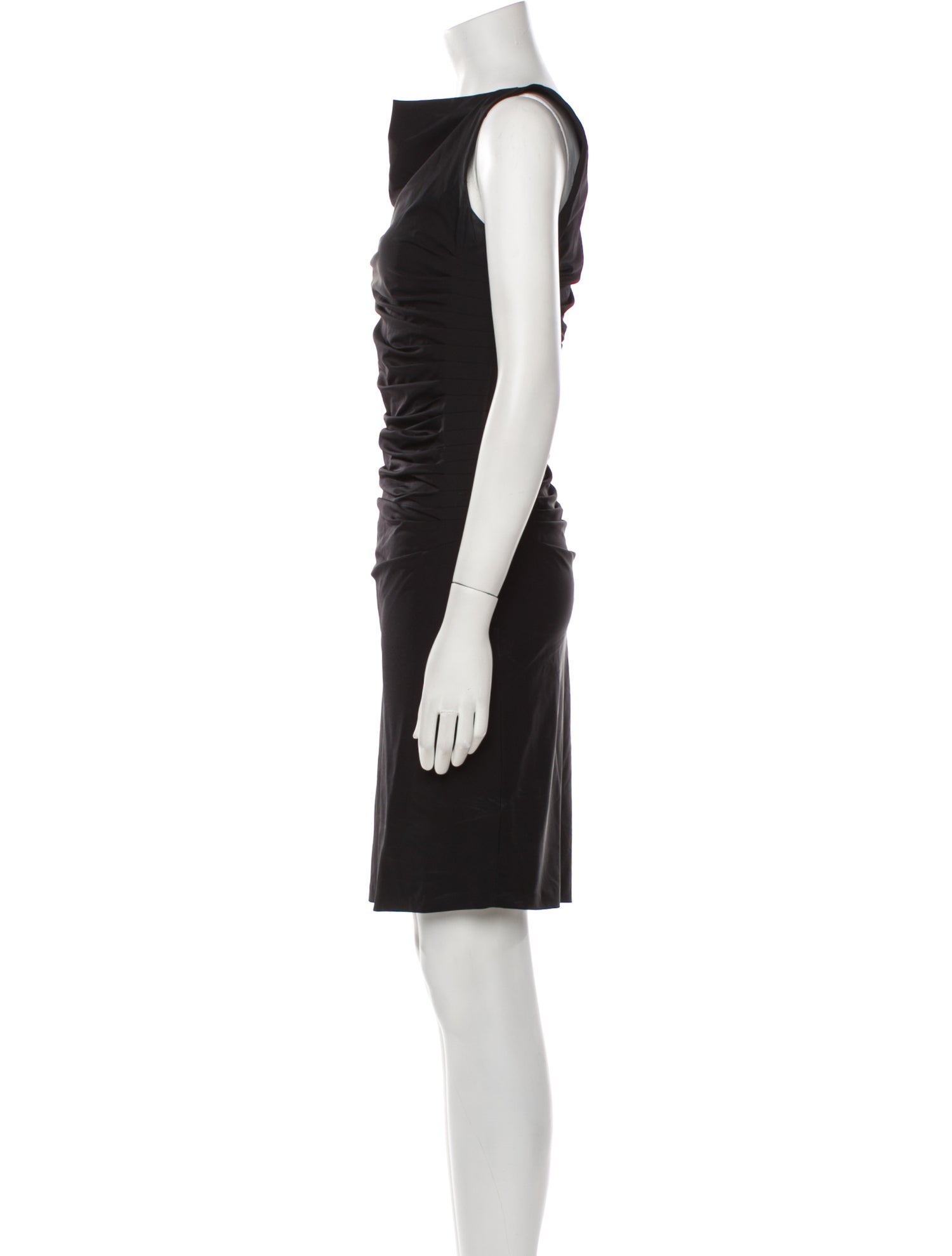 Diane von Furstenberg Cowl Neck Knee-Length Dress