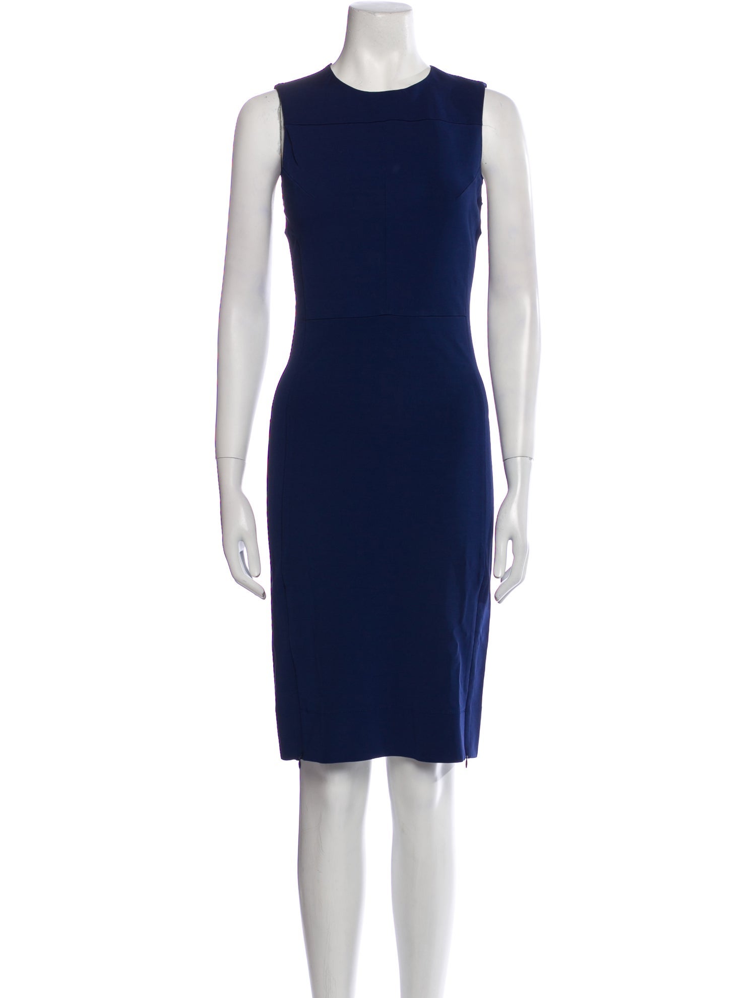 Diane von Furstenberg Crew Neck Knee-Length Dress