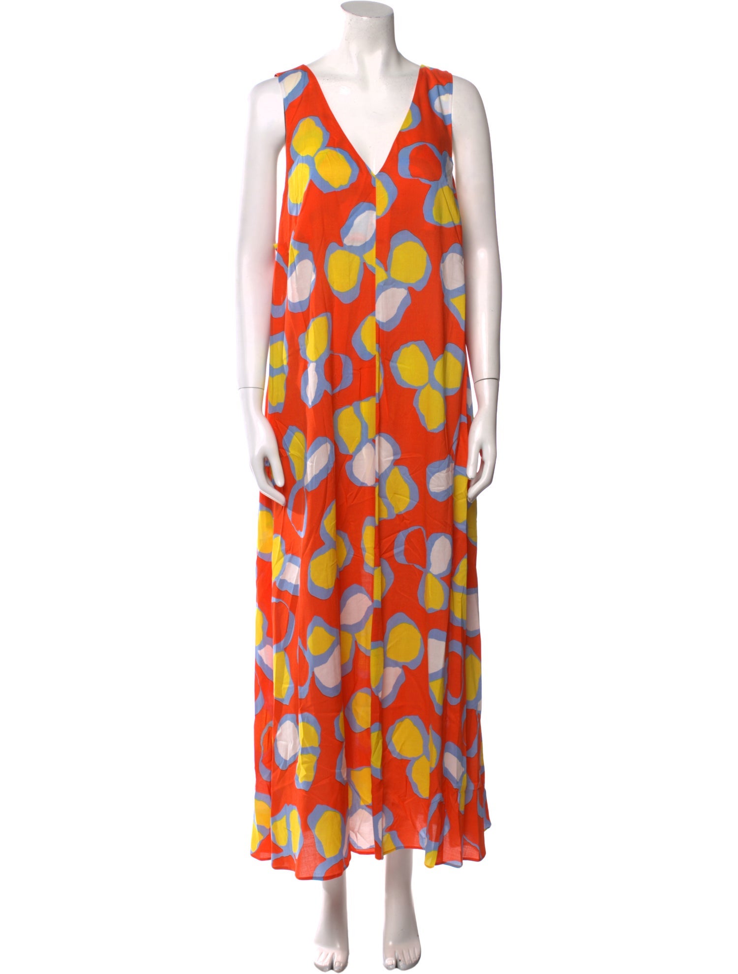Diane von Furstenberg Printed Long Dress