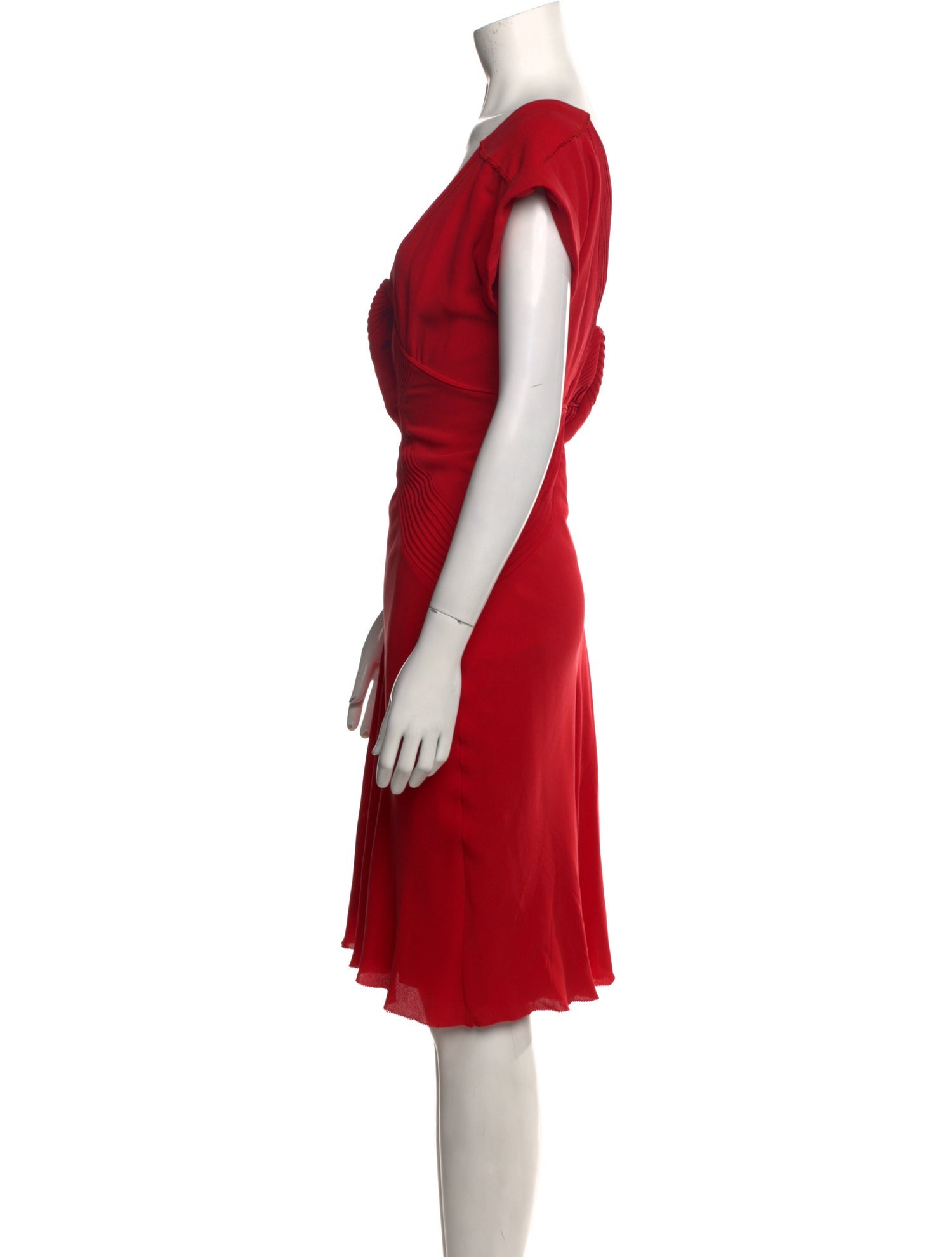 Diane von Furstenberg Silk Knee-Length Dress