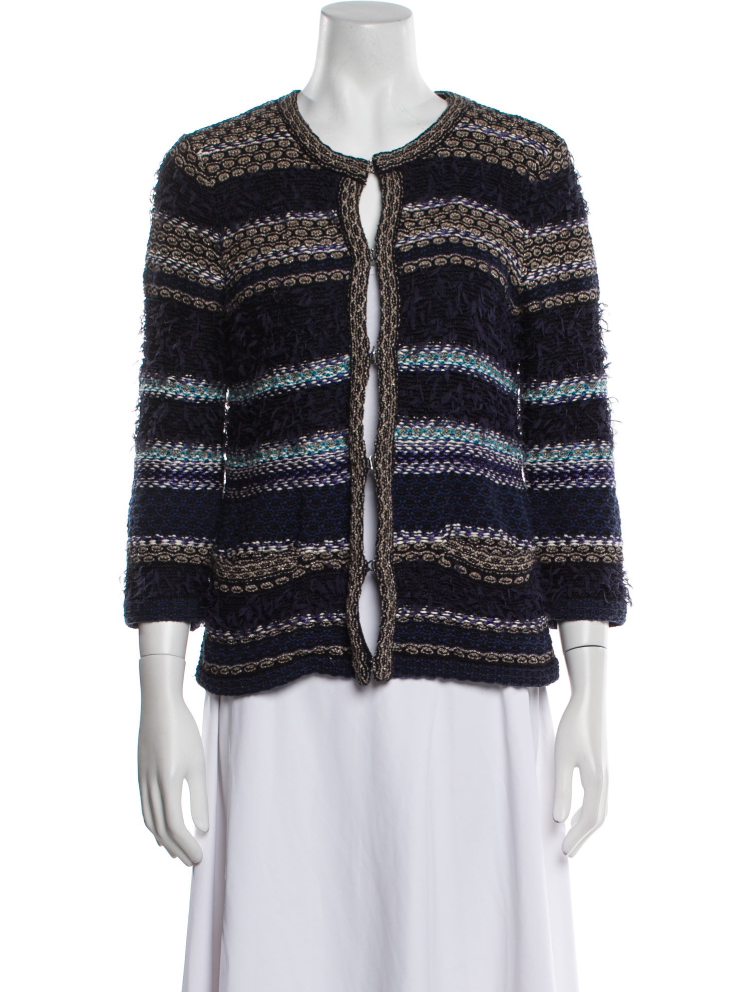 Diane von Furstenberg Striped Jacket