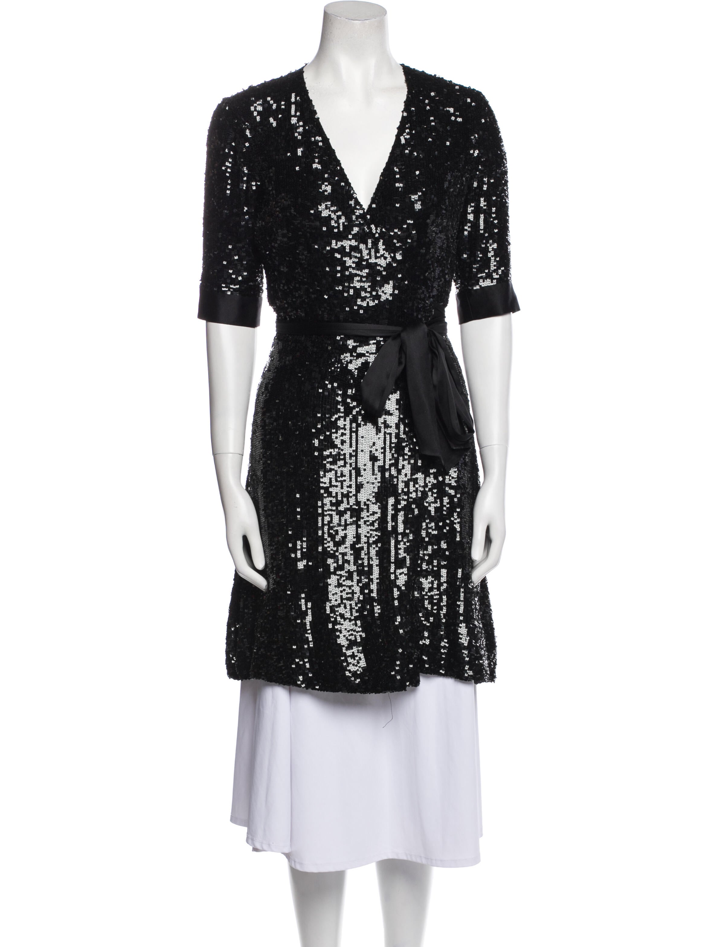 Diane von Furstenberg Sequin Coat