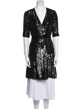 Diane von Furstenberg Sequin Coat