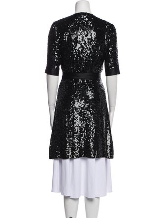 Diane von Furstenberg Sequin Coat