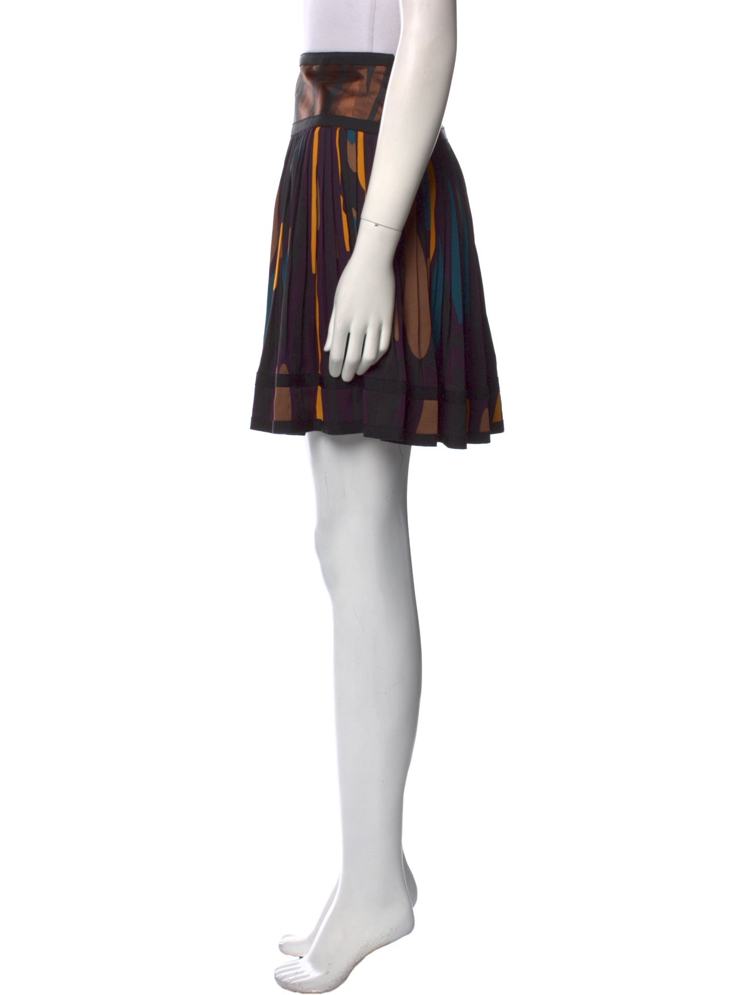 Diane von Furstenberg Silk Mini Skirt