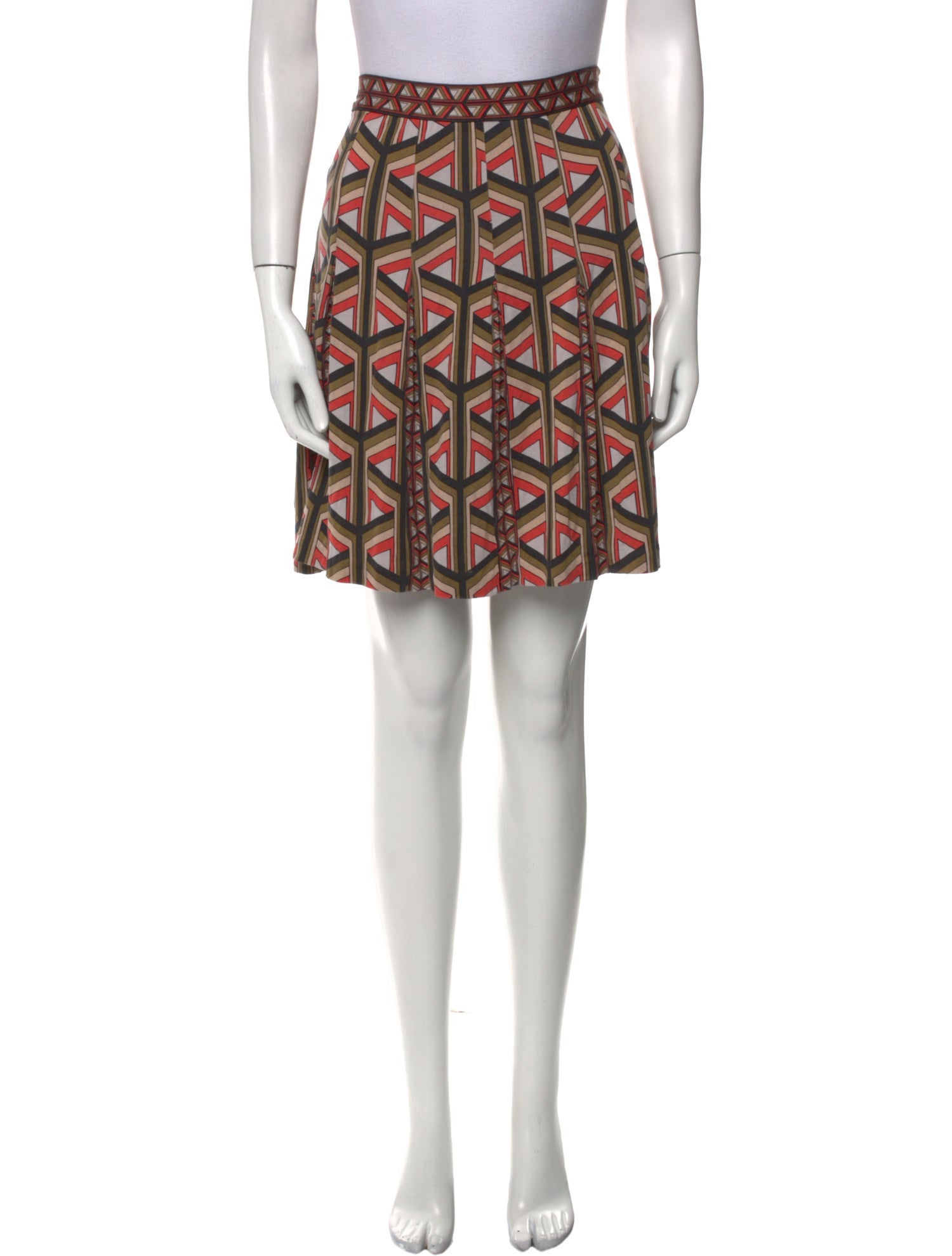 Diane von Furstenberg Silk Mini Skirt