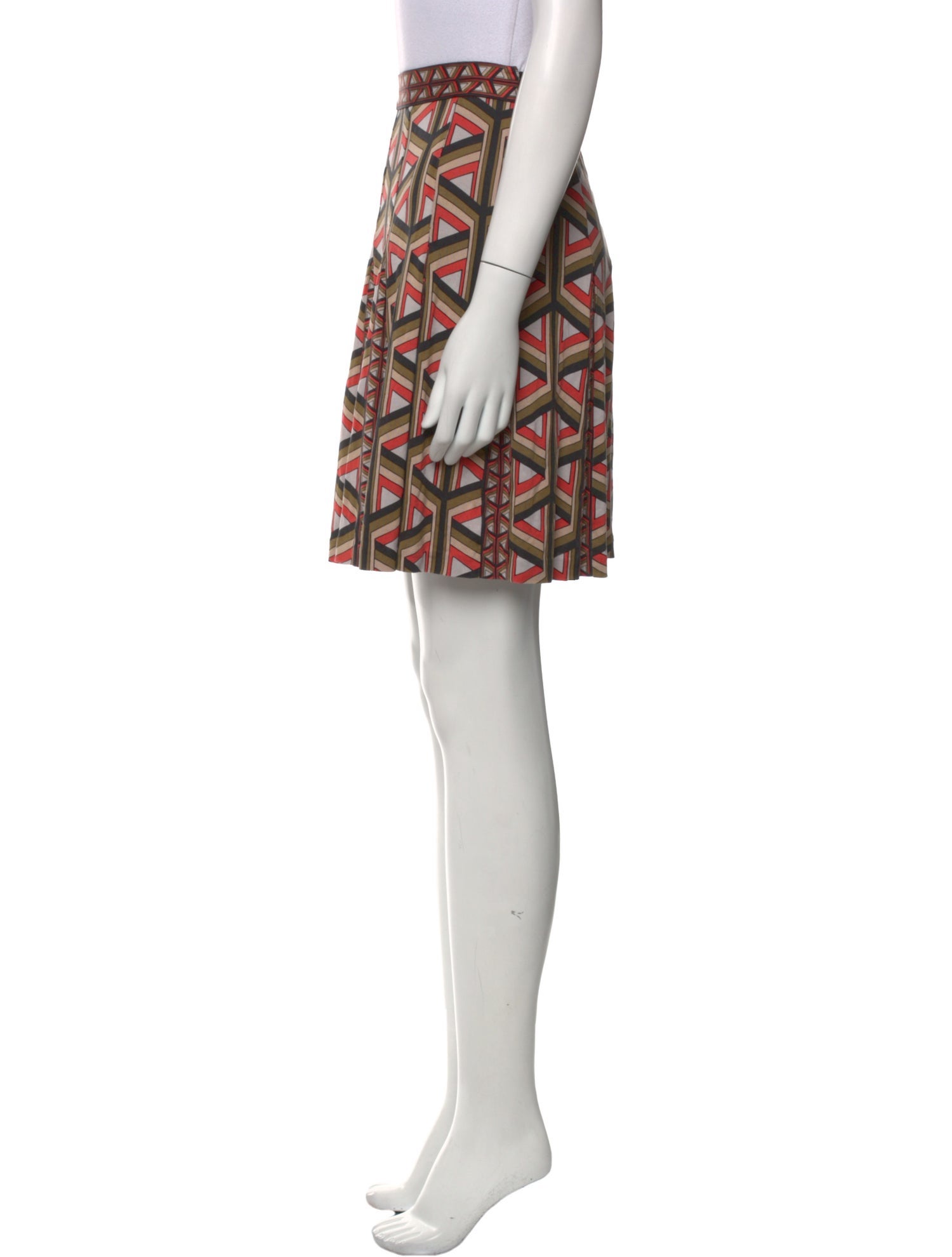 Diane von Furstenberg Silk Mini Skirt