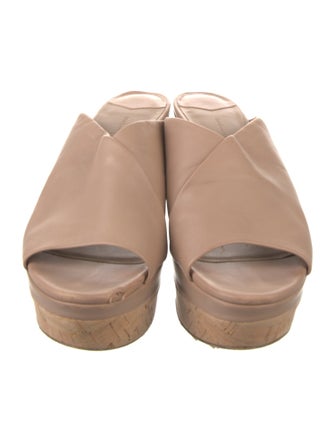 Diane von Furstenberg Leather Slides