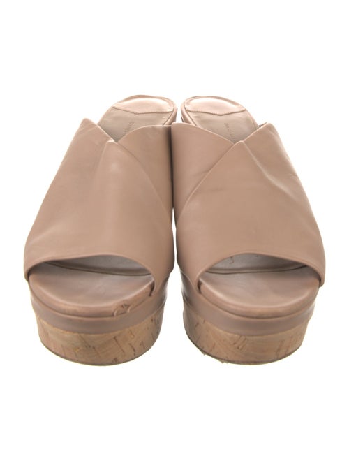 Diane von Furstenberg Leather Slides