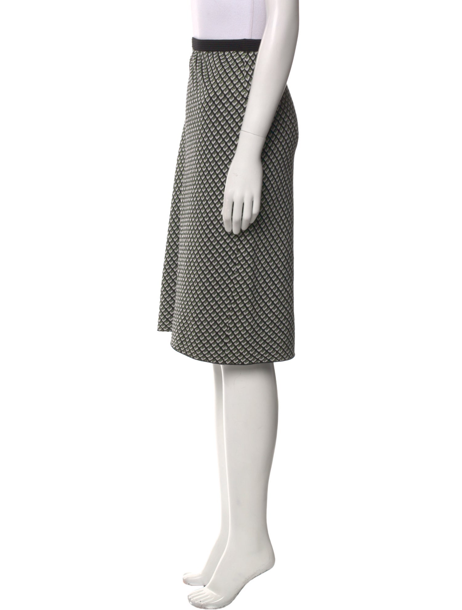 Diane von Furstenberg Merino Wool Knee-Length Skirt