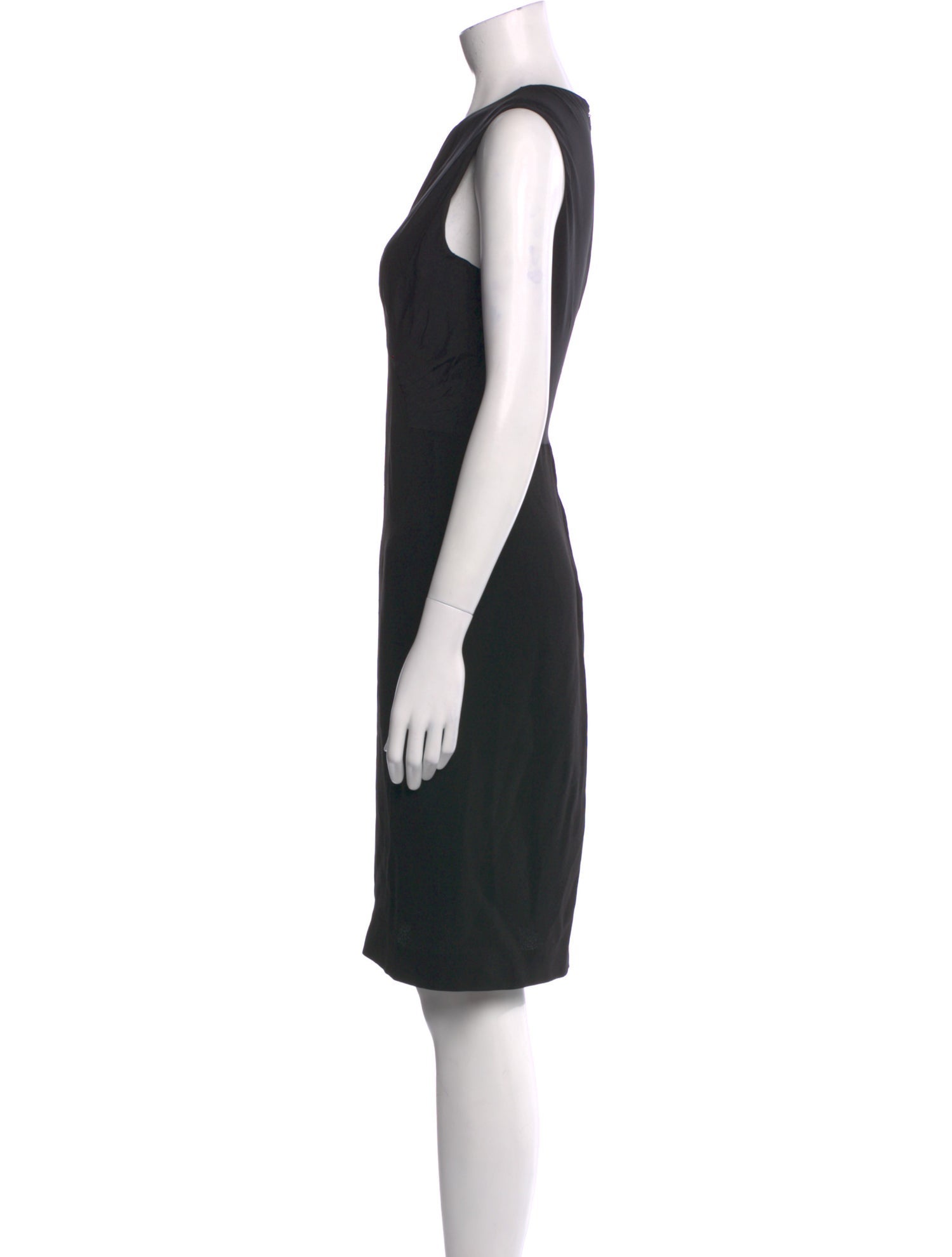 Diane von Furstenberg Floral Print Knee-Length Dress