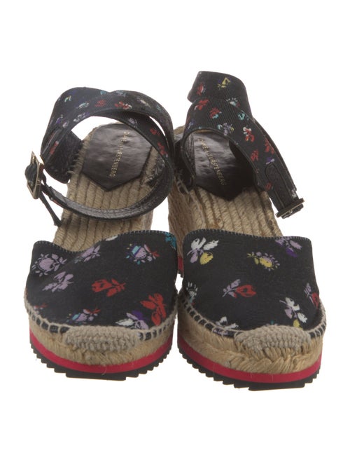 Diane von Furstenberg Canvas Printed Slingback Pumps