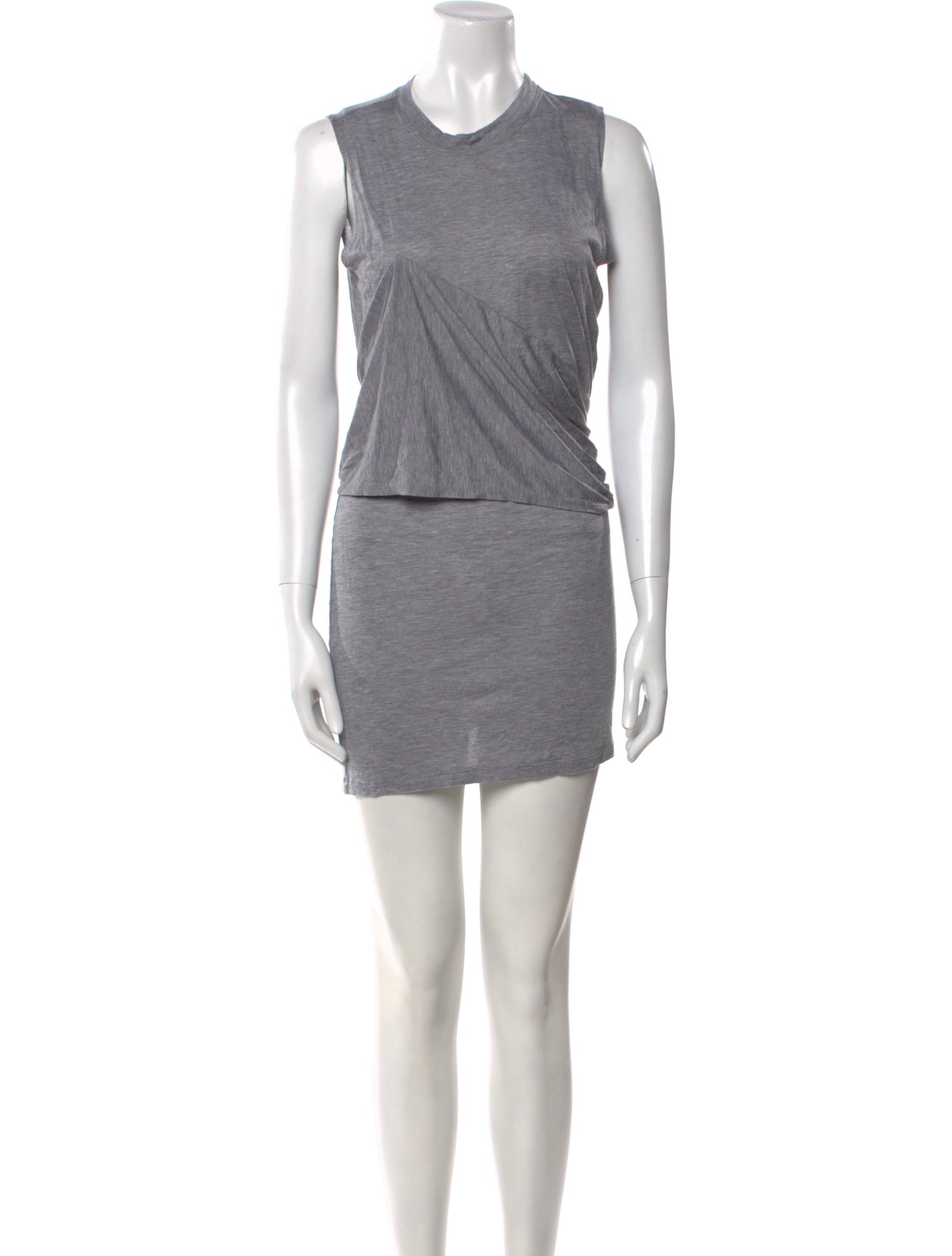 Diane von Furstenberg Crew Neck Mini Dress