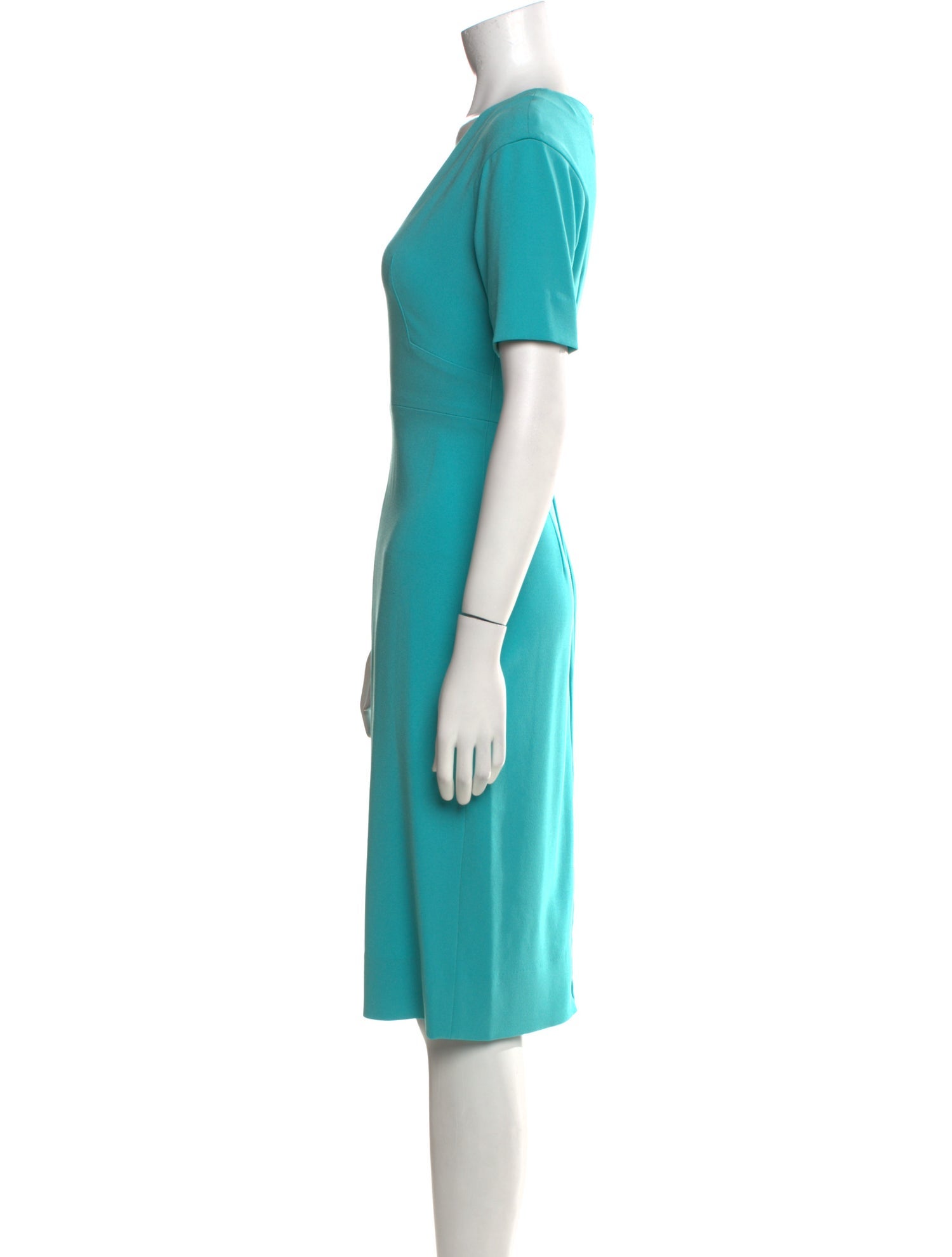 Diane von Furstenberg V-Neck Knee-Length Dress