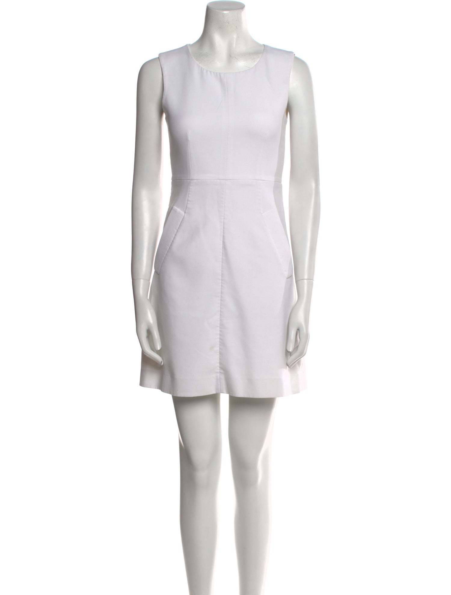 Diane von Furstenberg Crew Neck Mini Dress