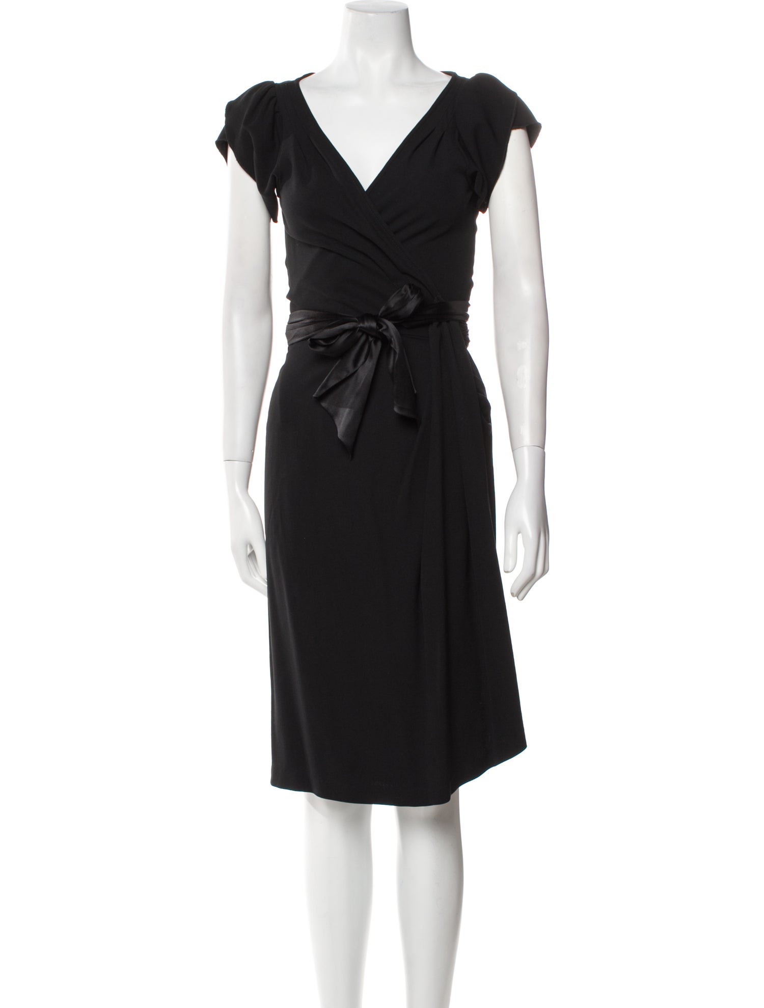 Diane von Furstenberg V-Neck Midi Length Dress