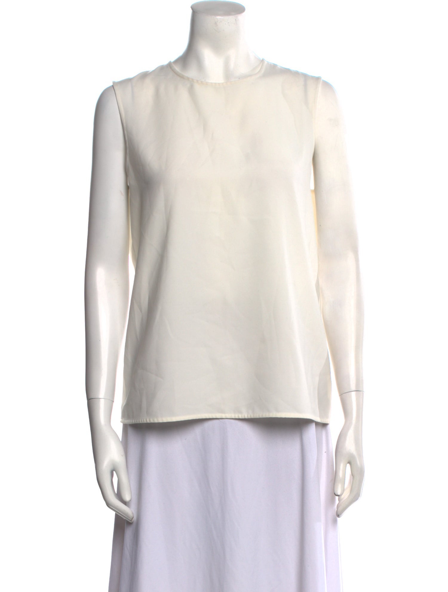 Diane von Furstenberg Crew Neck Sleeveless Top