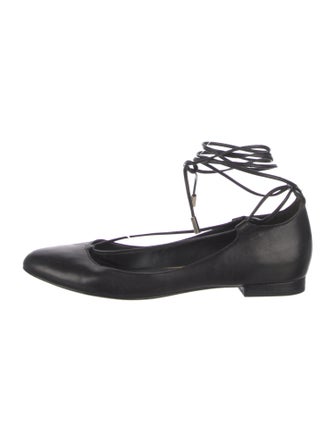 Diane von Furstenberg Leather Ballet Flats