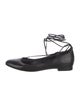 Diane von Furstenberg Leather Ballet Flats