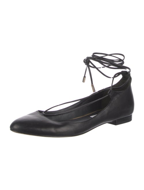 Diane von Furstenberg Leather Ballet Flats