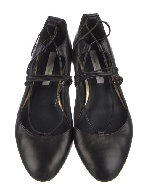 Diane von Furstenberg Leather Ballet Flats