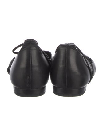 Diane von Furstenberg Leather Ballet Flats