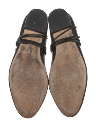 Diane von Furstenberg Leather Ballet Flats