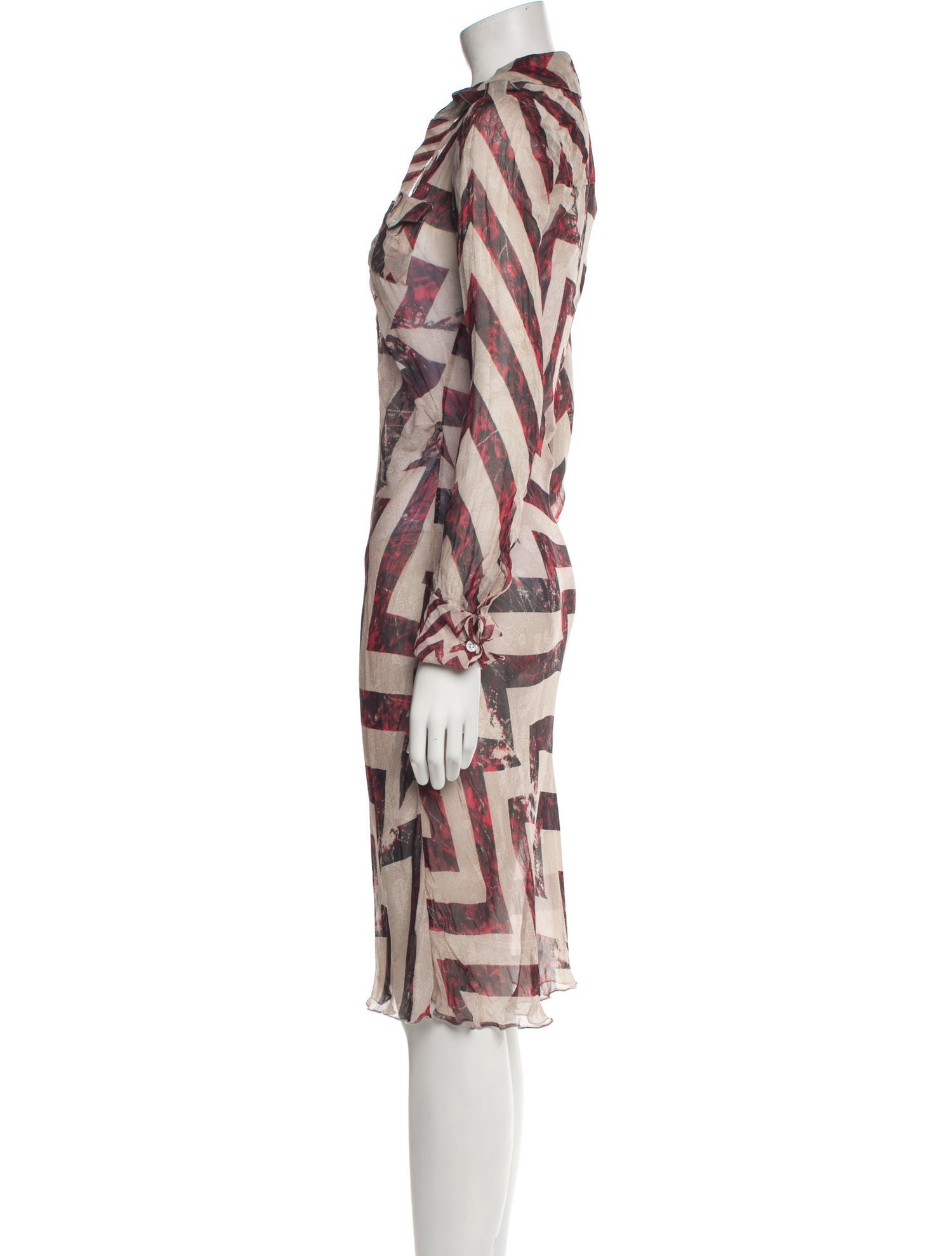 Diane von Furstenberg Silk Knee-Length Dress