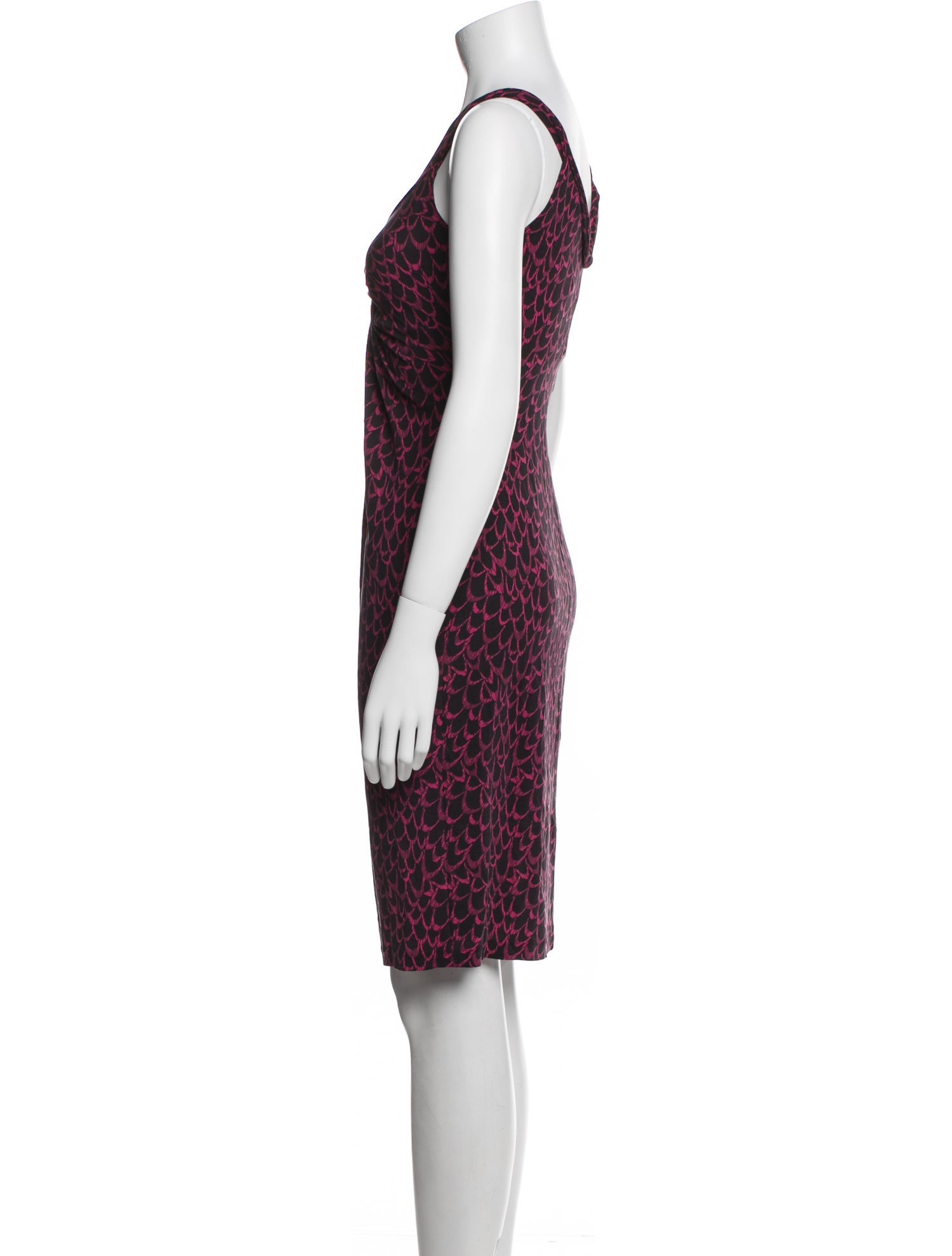 Diane von Furstenberg Silk Knee-Length Dress