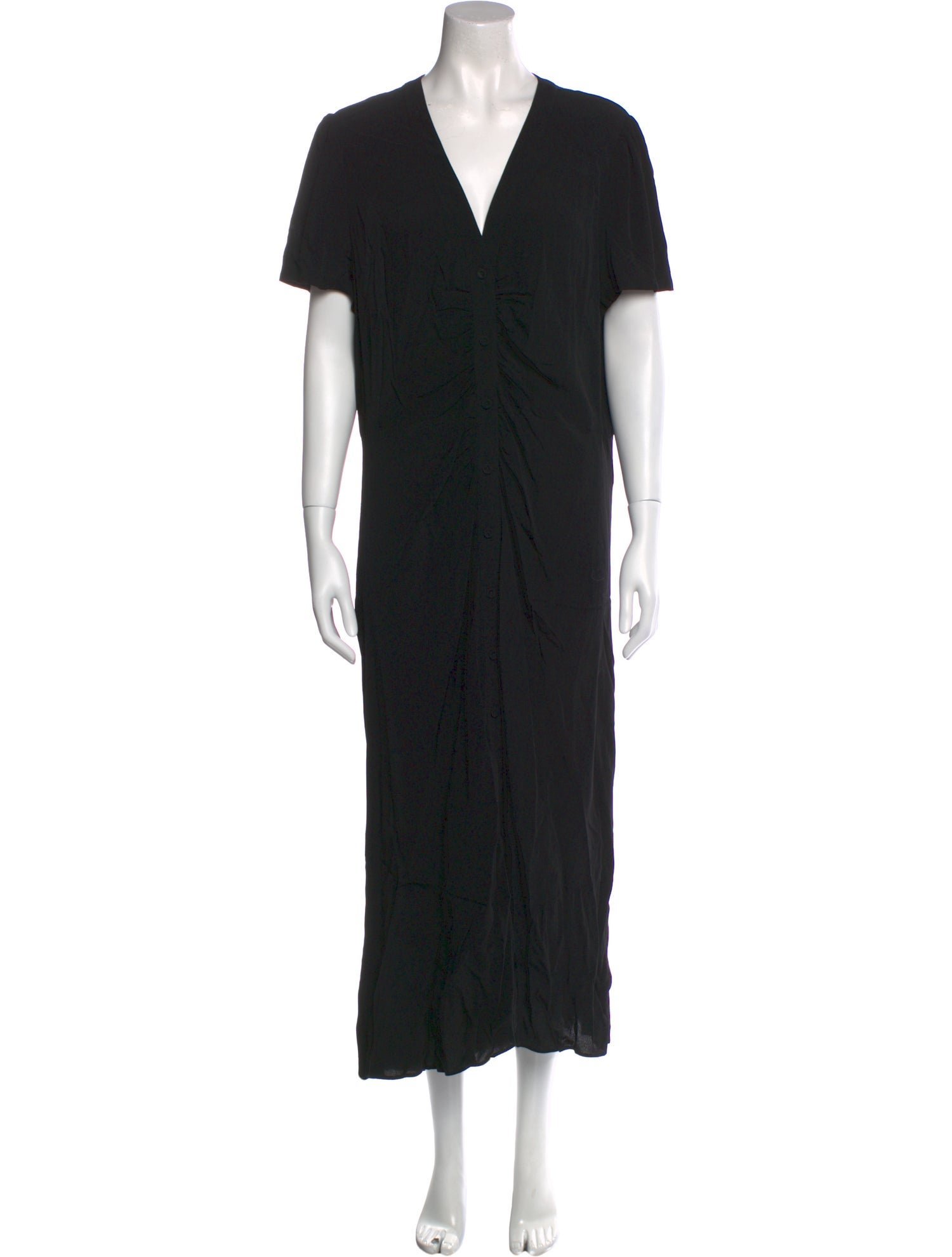 Diane von Furstenberg V-Neck Long Dress