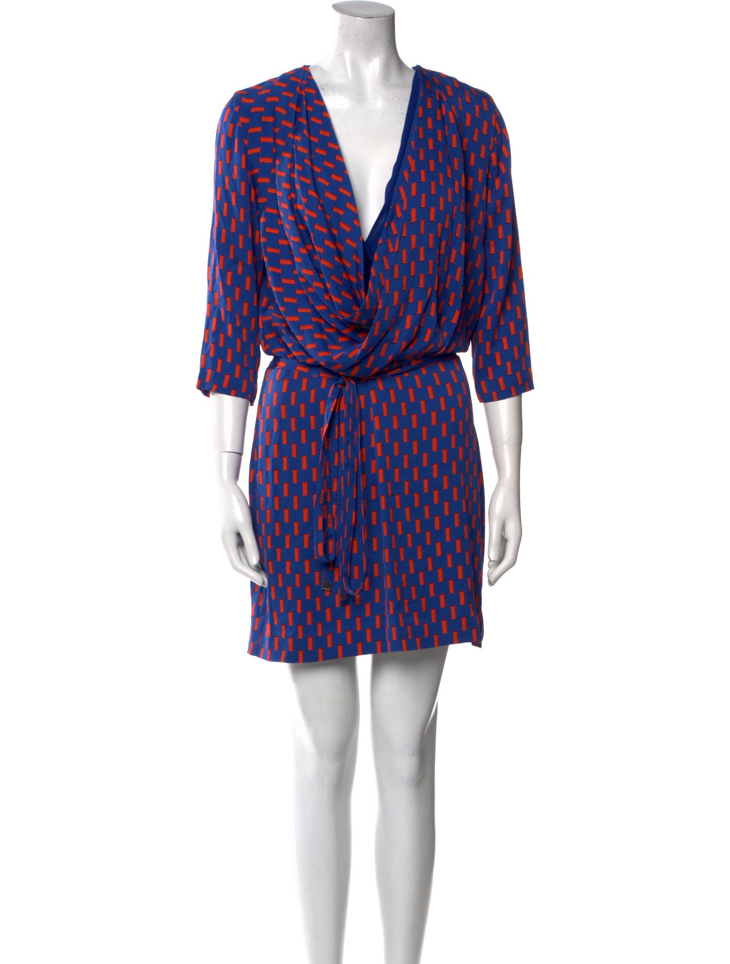 Diane von Furstenberg Silk Mini Dress w/ Tags