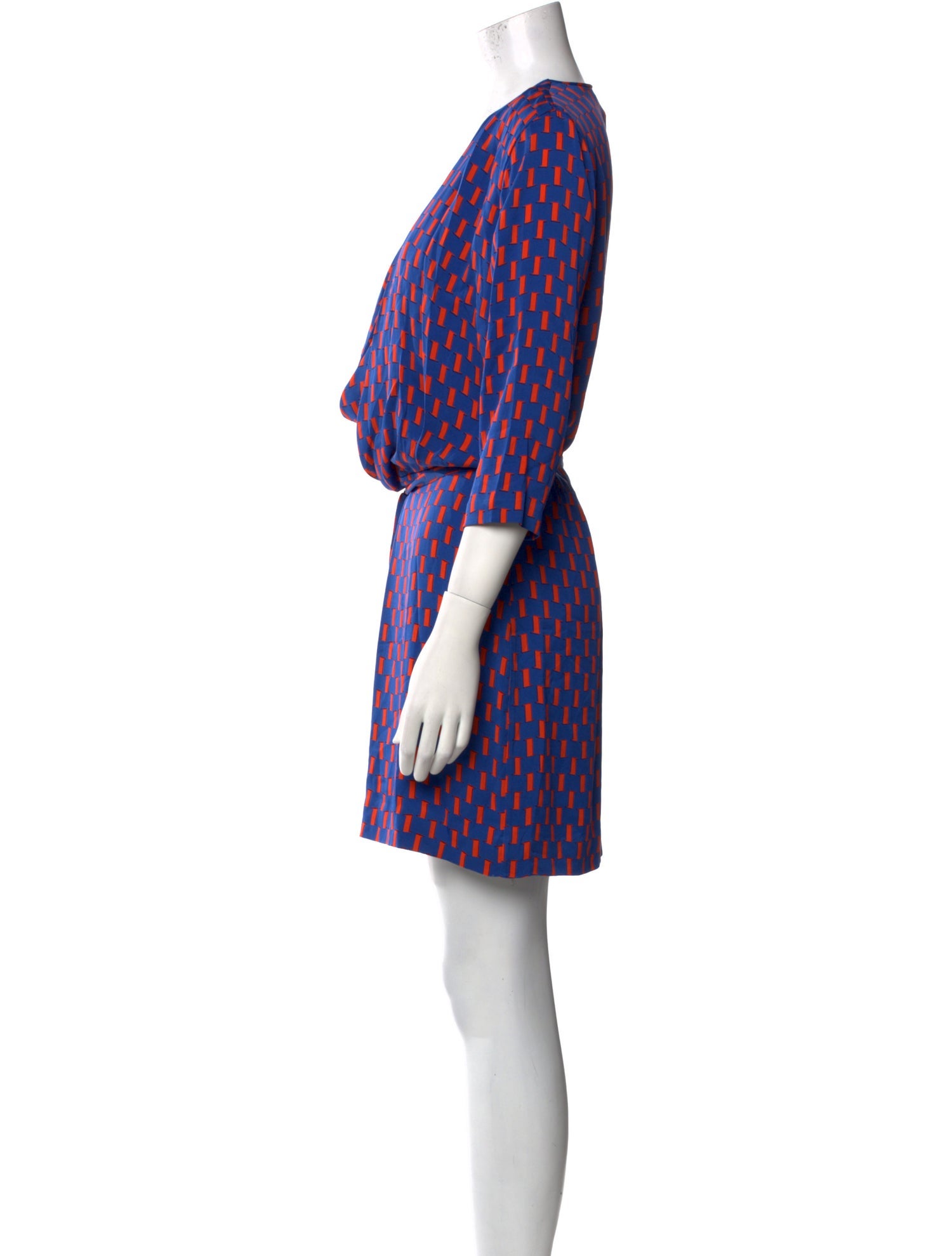 Diane von Furstenberg Silk Mini Dress w/ Tags