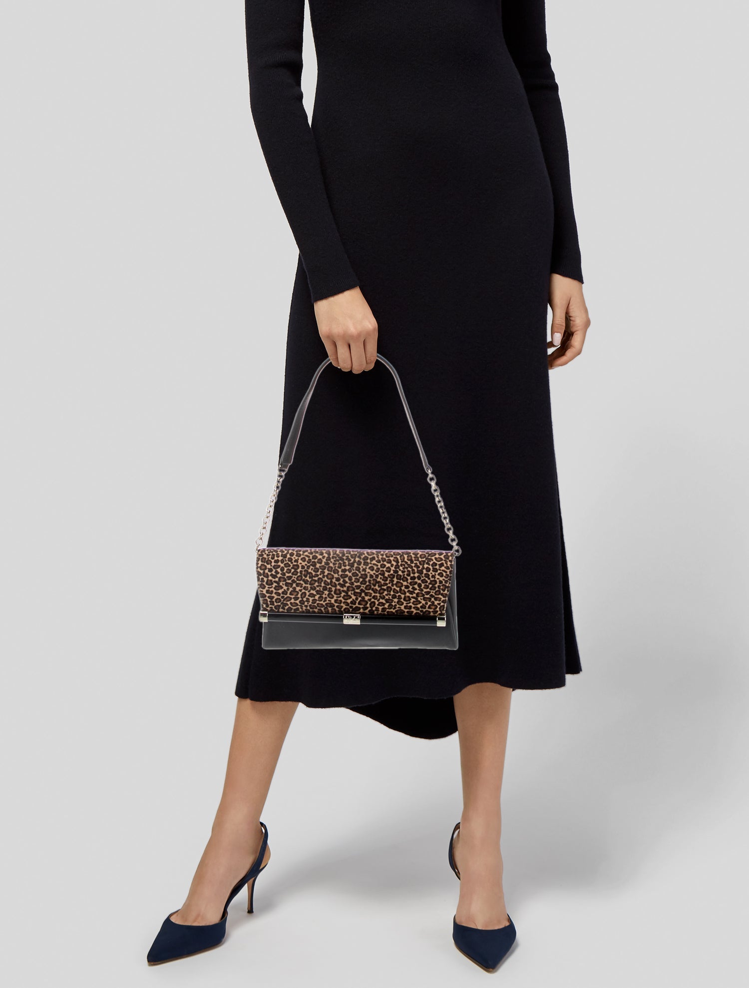Diane von Furstenberg Leather Clutch
