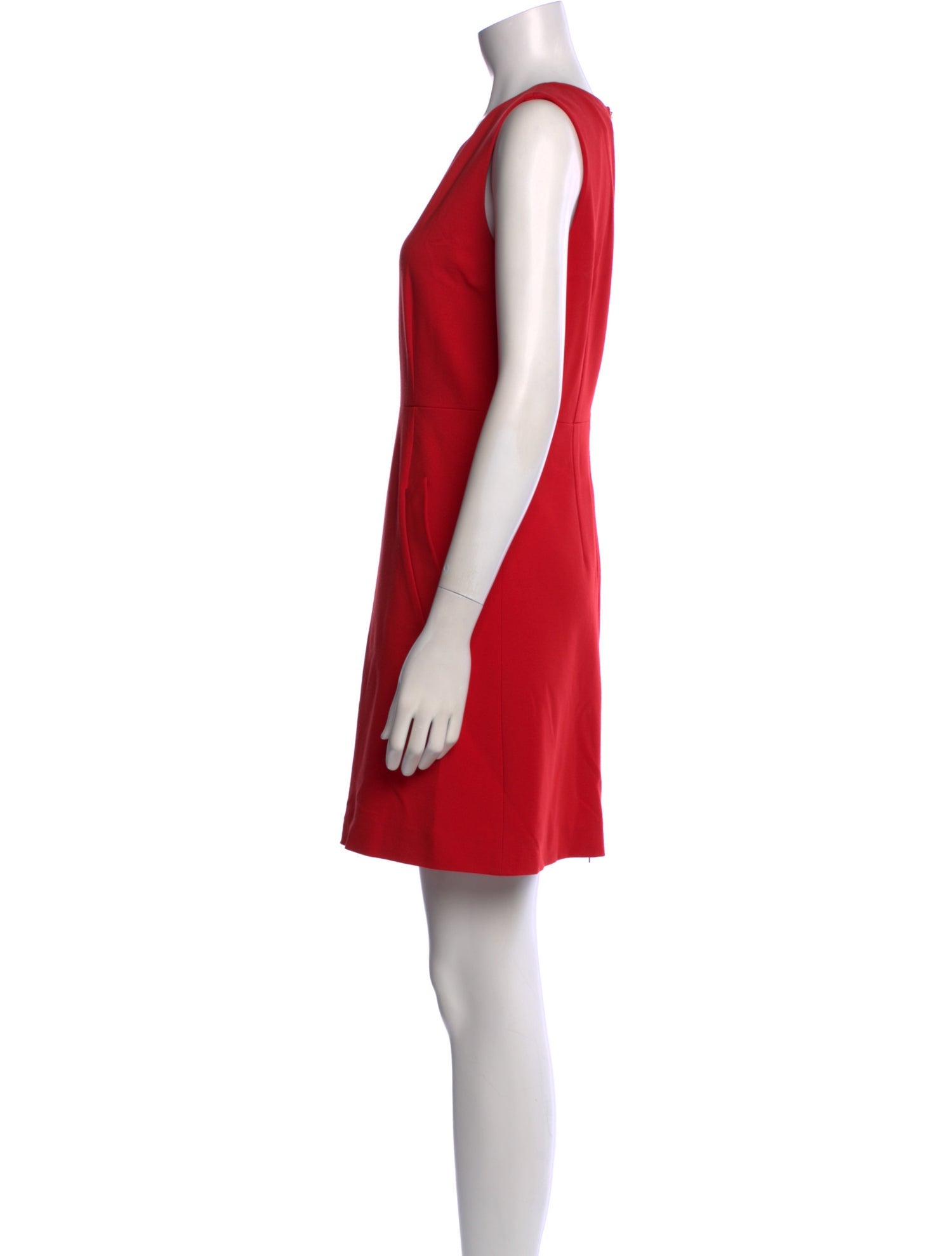 Diane von Furstenberg Crew Neck Mini Dress