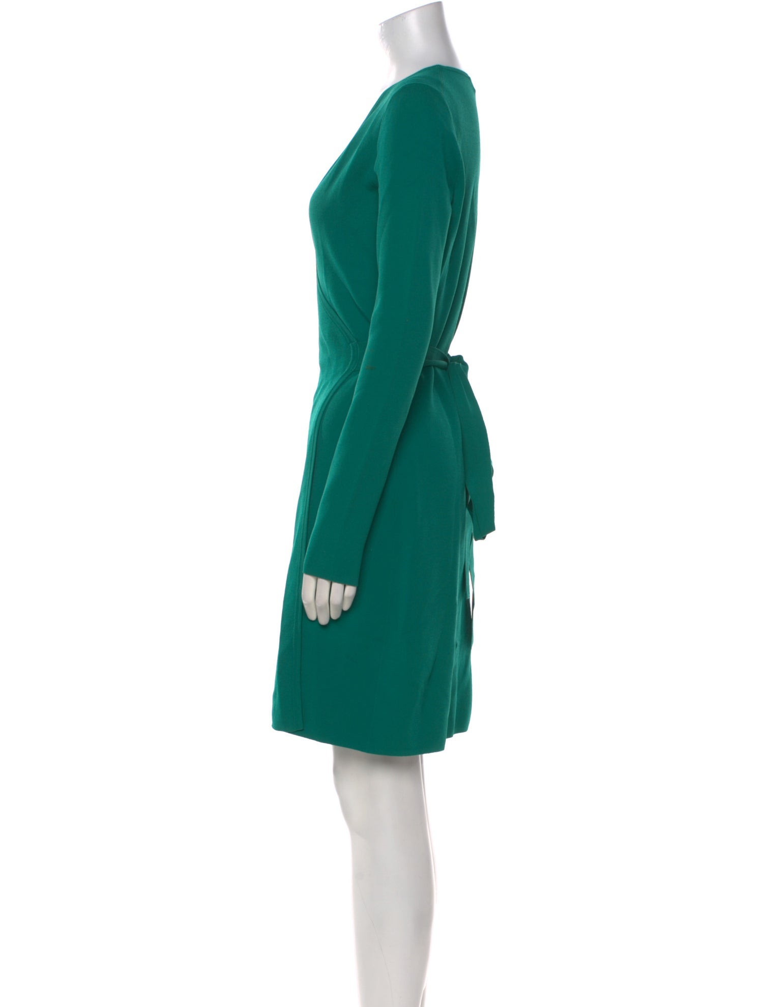 Diane von Furstenberg V-Neck Knee-Length Dress