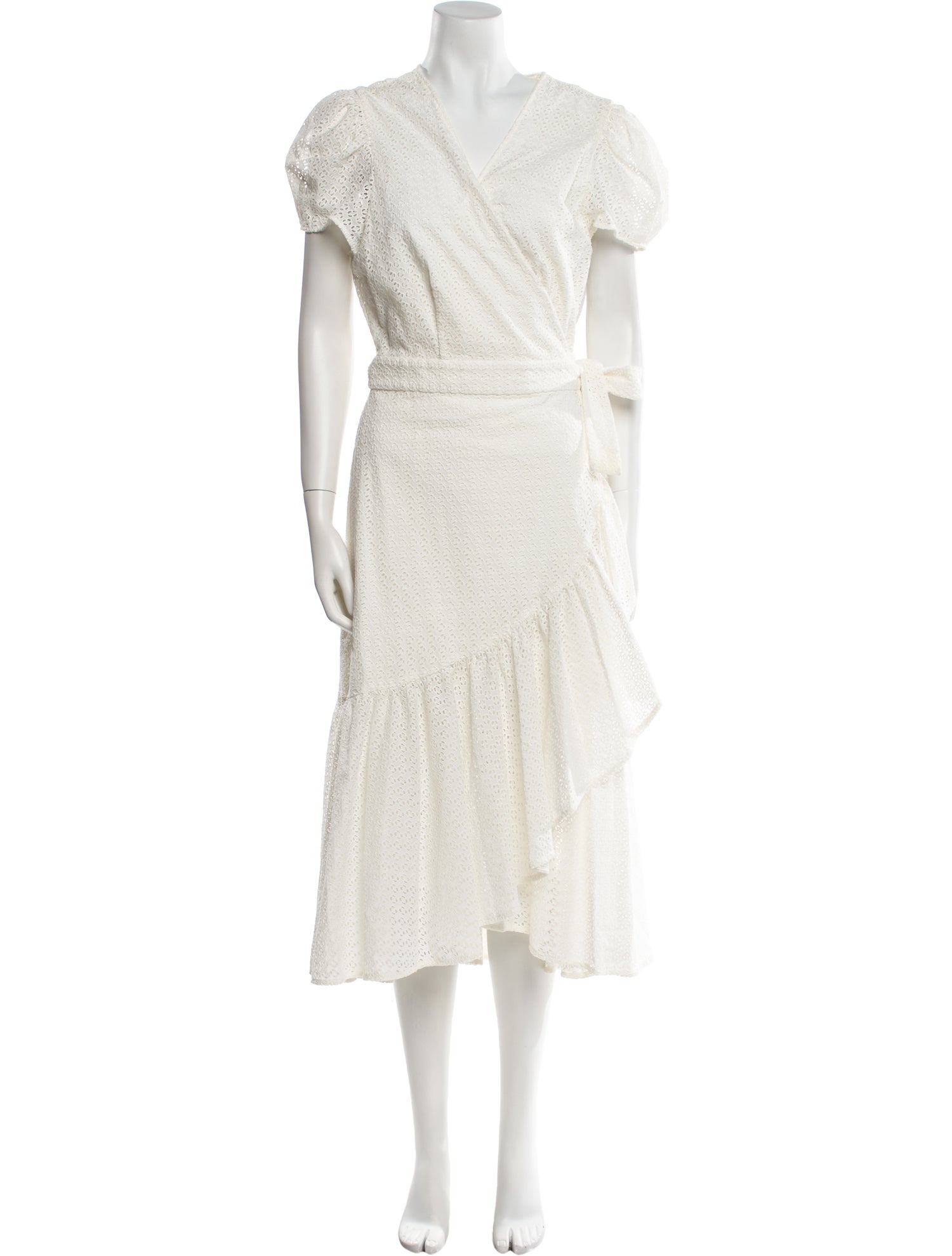 Diane von Furstenberg V-Neck Long Dress