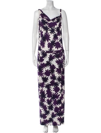 Diane von Furstenberg Silk Long Dress