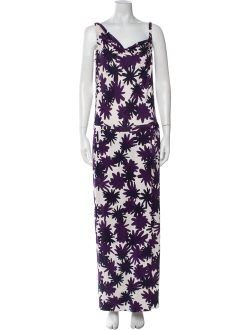 Diane von Furstenberg Silk Long Dress