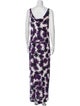Diane von Furstenberg Silk Long Dress