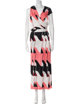 Diane von Furstenberg Silk Long Dress