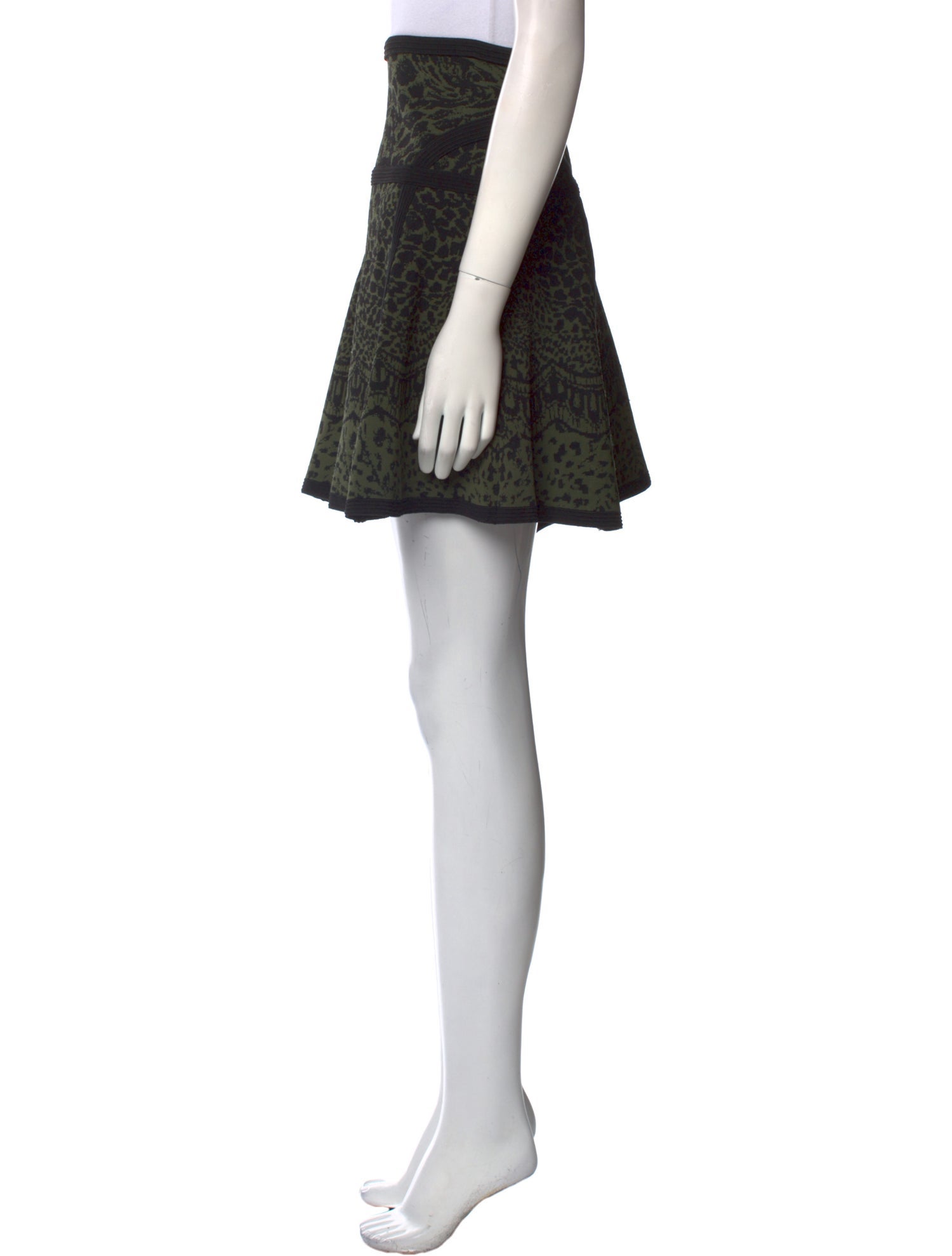 Diane von Furstenberg Printed Mini Skirt