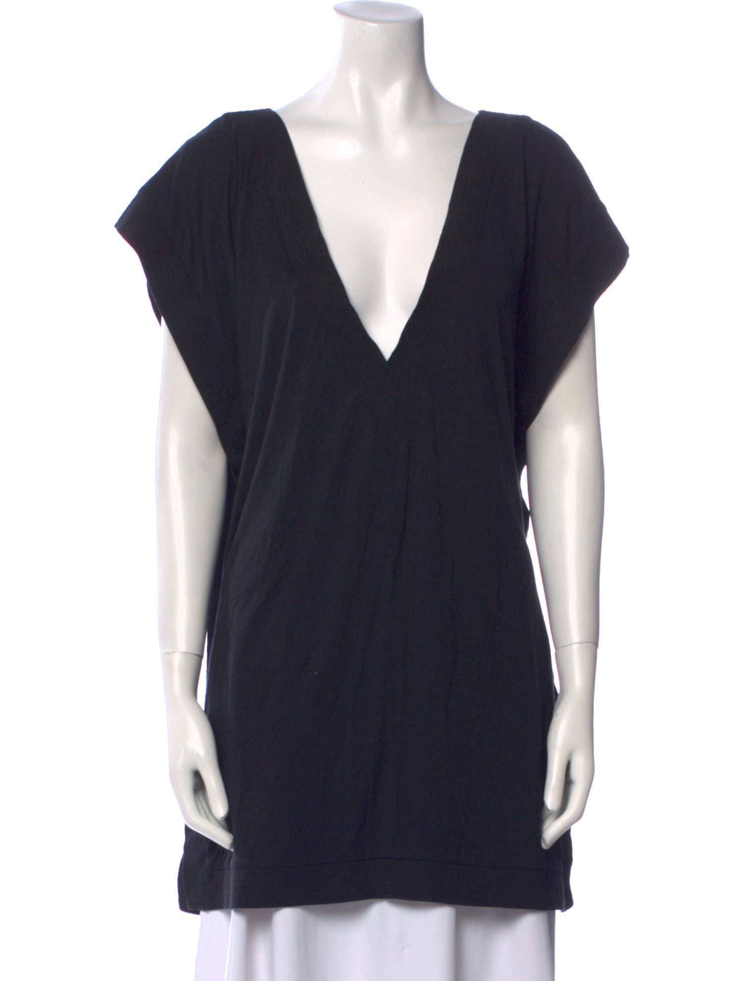 Diane von Furstenberg V-Neck Short Sleeve Tunic