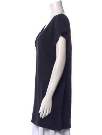 Diane von Furstenberg V-Neck Short Sleeve Tunic